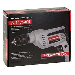 Дрель Интерскол Д-11/540Т, 540 Вт