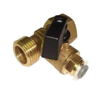 Изображение товара Тройник с шаровым клапаном для подключения водоочистителя Аквафор 0347 1/2x1/2x1/4