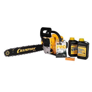 Изображение товара Бензопила Champion 362-18 с мощным двигателем и надежной шиной