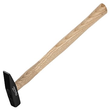 Изображение товара Молоток слесарный Sparta 102025, 100 г, квадратный боек, деревянная рукоятка