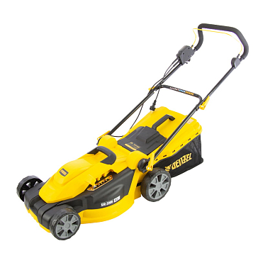 Изображение товара Газонокосилка электрическая Denzel GM-2000 96618 (2000 Вт, ширина 43 см, травосборник 45 л)