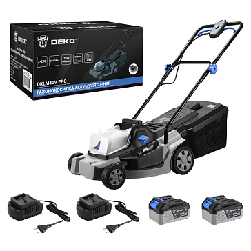 Изображение товара Газонокосилка аккумуляторная Deko DKLM40V PRO 063-3008