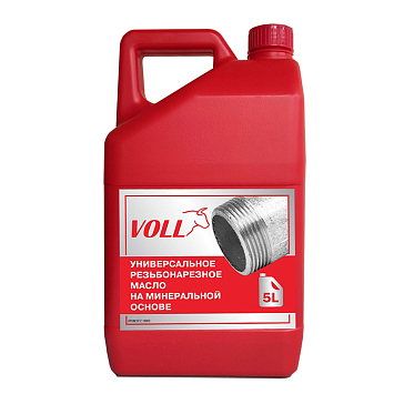 Изображение товара Универсальное резьбонарезное масло Voll 2.19003, 5 литров
