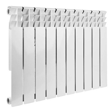 Изображение товара Радиатор отопления биметаллический Rommer Optima BM 500, 10 секций, боковое подключение