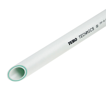 Изображение товара Труба полипропиленовая армированная Tebo PPRC SDR 6 PN25 20x3,4 мм (4 м)