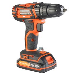 Аккумуляторная дрель-шуруповерт Patriot BR 181UES 180201481 (макс диаметр сверления металла 8 мм)