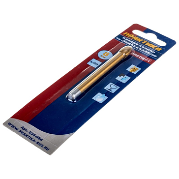 Изображение товара Сверло по керамике и стеклу Практика Квадро 034-984 8 мм