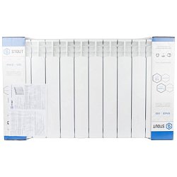 Радиатор биметаллический Stout Space 500 SRB-0310-050012, 12 секций