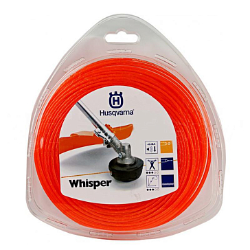 Изображение товара Леска для триммеров Husqvarna Whisper 5784367-01, круг, 3 мм, 10 м