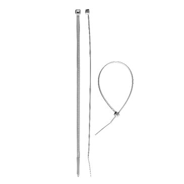 Изображение товара Хомуты нейлоновые Зубр 309010-36-200, белые, 3,6x200мм, 100шт