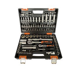 Набор инструментов Вихрь Авто 73/6/7/7, 1/2", 1/4", CrV,  94 предмета, в кейсе