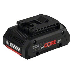 Аккумулятор ProCORE Bosch 18V, 4,0Ач Li-ion 1.600.A01.6GB