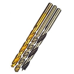 Набор сверл по металлу, бетону, дереву Интерскол 2039300200000, 5/6/8 мм, 9 штук