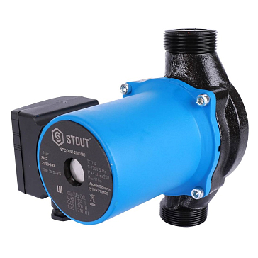 Изображение товара Циркуляционный насос Stout 25/80-180 SPC-0010-2580180 для отопления и водонагревателей