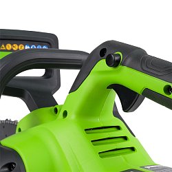 Цепная пила аккумуляторная портативная Greenworks G24CS25K2 арт. 2007707UA (2ач)