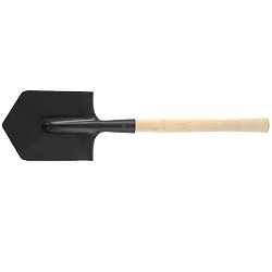 Лопата Россия 61425, малая с лакированным черенком