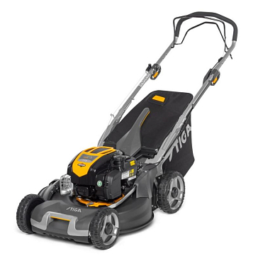 Изображение товара Бензиновая газонокосилка Stiga Twinclip 55 SQ B профессиональная мощная