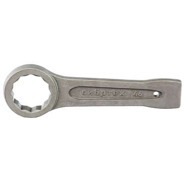 Изображение товара Ключ кольцевой ударный 46 мм Сибртех 14277 надежный инструмент для монтажа