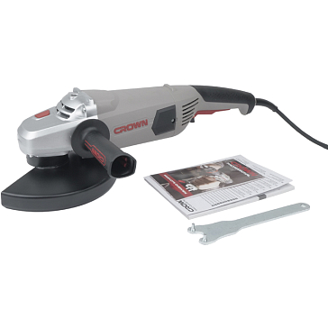 Изображение товара Угловая шлифмашина Crown CT13500-230S 2200 Вт диски 230 мм