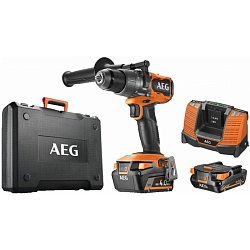 Аккумуляторная ударная дрель-шуруповерт AEG BSB18C3BL-X02C 4935478937, 18В