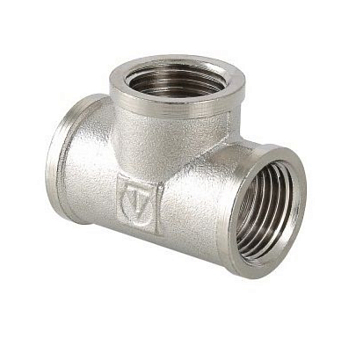 Изображение товара Тройник латунный Valtec 1/2" ВР-ВР-ВР VTr.130.N.0004