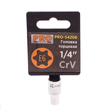 Изображение товара Головка "звездочка" Pro Startul PRO-54206, 1/4", Е6 