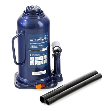 Изображение товара Домкрат гидравлический бутылочный Stels 51168, 16 т, 227-457 мм