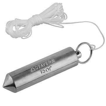 Изображение товара Отвес строительный Stayer Master 0635-15_z01 150г со шнуром длиной 5 метров