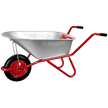 Изображение товара садово-строительная тачка Зубр Т-11 39962 одноколесная 160 кг