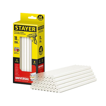 Изображение товара Стержни для термопистолета Stayer "MASTER" 11х200мм, 40 шт, Германия