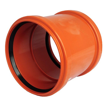 Изображение товара Муфта Агригазполимер, рыжая, 110 мм
