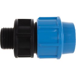 Переходная муфта Джилекс ПНД 9135, наружная резьба, 1", 32 мм