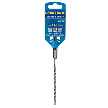 Изображение товара Бур Практика 911-574 5х100/160 мм для бетона SDS-Plus