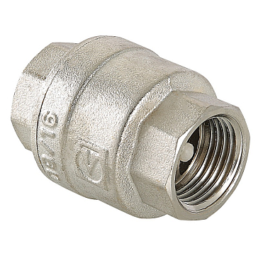 Изображение товара Обратный клапан латунный Valtec VT.161.N.05 (ДУ 20, 3/4", пружинный)