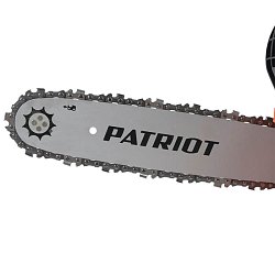 Бензопила для резьбы скульптур одноручная Patriot 2512 (рабочий объем 25 см3, количество звеньев 44, ширина паза 1.3 мм)