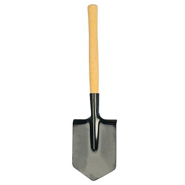 Изображение товара Малая штыковая лопата Россия 61425 с лакированным черенком