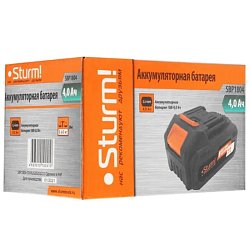 Аккумулятор Sturm SBP1804 1BatterySystem, 18 В, 4Ач (прямая и обратная совместимость с Makita LXT)
