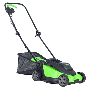 Изображение товара Газонокосилка электрическая Greenworks GD1200LM32 2517807, 1200Вт, 32 см