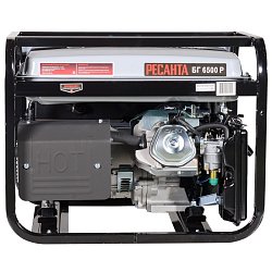 Бензиновый электрогенератор Ресанта БГ 6500 Р 64/1/45