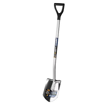 Изображение товара Лопата Зубр Профессионал 39407 из нержавеющей стали алюминиевый черенок