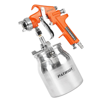 Изображение товара Пневмокраскораспылитель Patriot HVLP 1,8B с нижним бачком 1,0 л
