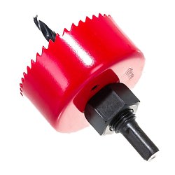 Набор коронок по дереву ЭНКОР 19158, 7шт. + 2адаптора