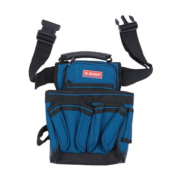 Изображение товара Подсумок поясной Зубр ЭКСПЕРТ 38634 для ручного инструмента с 7 карманами