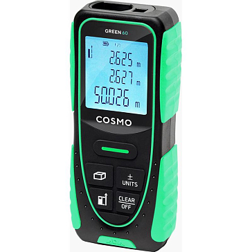 Изображение товара Дальномер лазерный Ada Cosmo 60 GREEN А00629 (с функцией уклономера, зеленый)