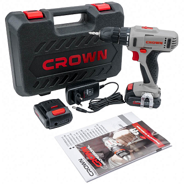 Изображение товара Аккумуляторный шуруповерт Crown CT21052LH-1.5 BMC