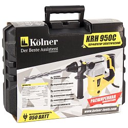 Перфоратор SDS-Plus Kolner KRH 950C, 950 Вт, 5 Дж