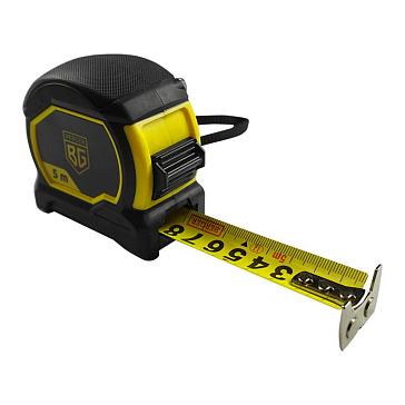 Изображение товара Рулетка с магнитом Berger BG1352 5 м, 25 мм, сталь, автоматическое возвращение