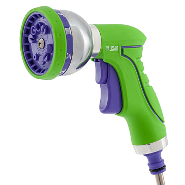Изображение товара Пистолет-распылитель Palisad 652635, 10 режимов, металлический корпус