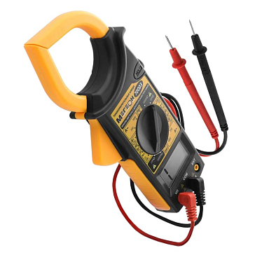 Изображение товара Цифровые токоизмерительные клещи Мегеон 70003 для измерения напряжения и сопротивления