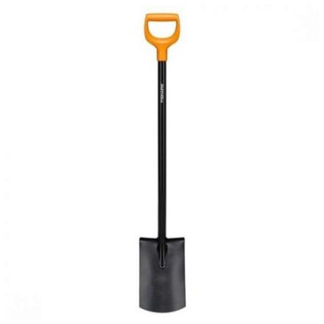 Изображение товара Лопата штыковая Fiskars Solid 1066717 с закругленным лезвием 